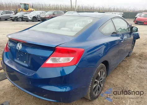 2013 Honda Civic Ex из США, поврежденный, VIN 2HGFG3B87DH503974
